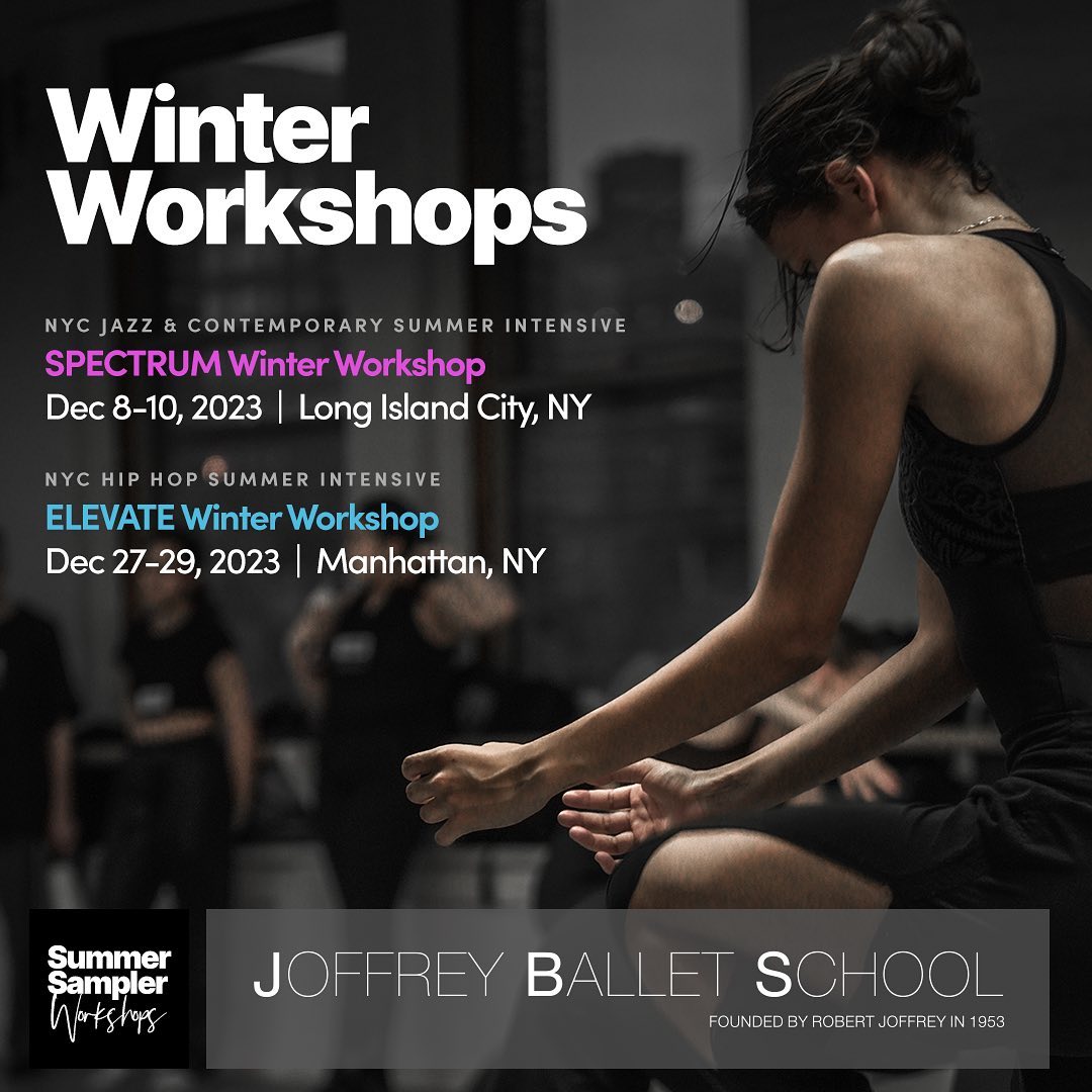 Joffery Ballet School Winter Workshops