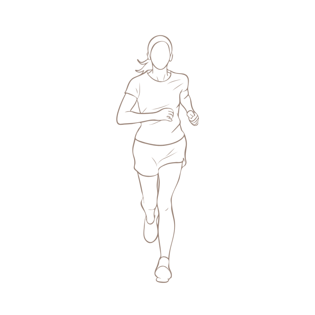 runner graphic outline representing Week 3: Tiny Habits, Big Shifts in The Series, The Audition Guide
